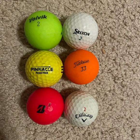 Callaway Other - Set of 6 Used Golf Balls